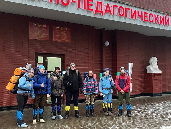 Студенты ГИПУ отправились в поход на выживание