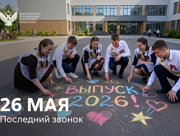 Поздравление Министра просвещения Российской Федерации Сергея Кравцова с последним звонком