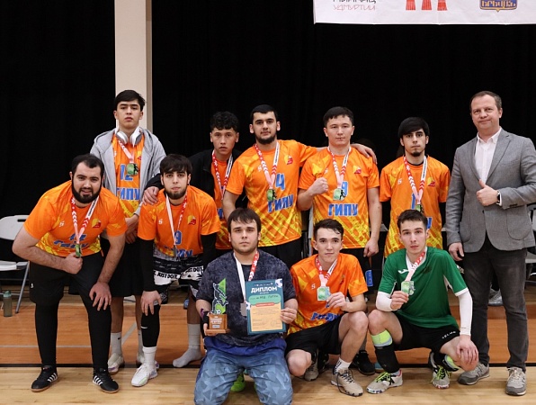 Сборная ГИПУ – серебряный призер республиканского чемпионата по футзалу